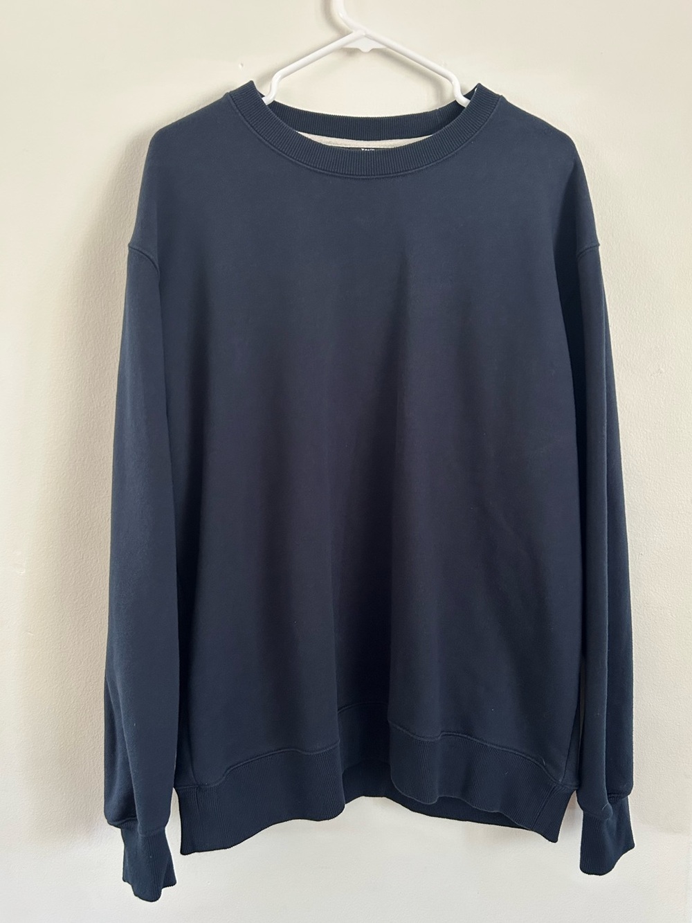 True Classic Navy Crewneck Sweater Size XXL